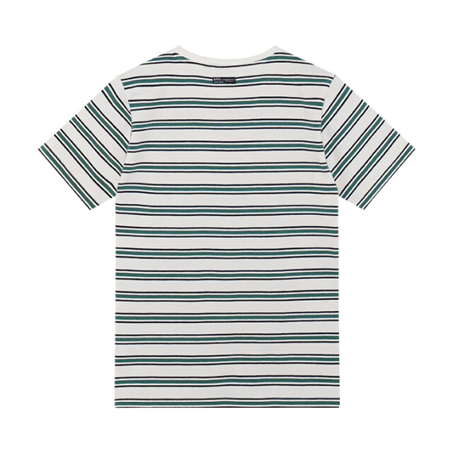 Indian Blue 960543 stripe t-shirt  960543 Stripe T-shirt  large