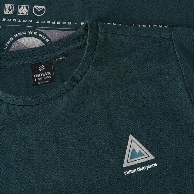 Indian Blue 96542 chest t-shirt  960542 Chest T-shirt  large