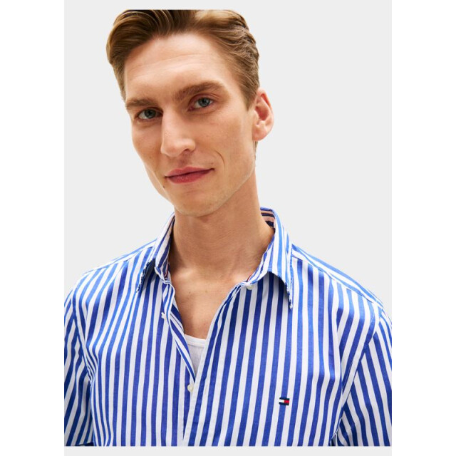 Tommy Hilfiger Casual hemd lange mouw flex poplin classic stp rf sh mw0mw42440/0a6 204803 large