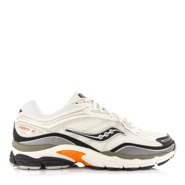 Saucony Progrid omni 9 white/turmeric lage sneakers unisex S70999-8 large