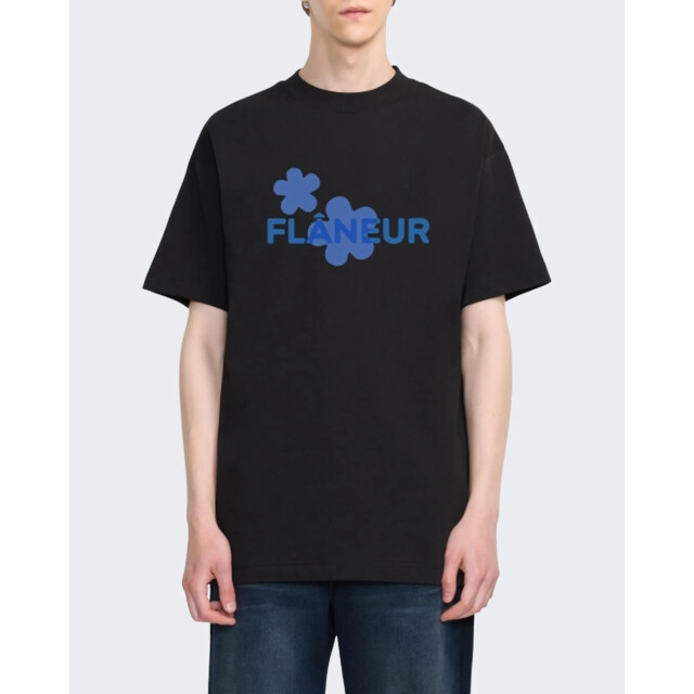 Flaneur Homme Heren organic flower t-shirt FTSH171-1025 large