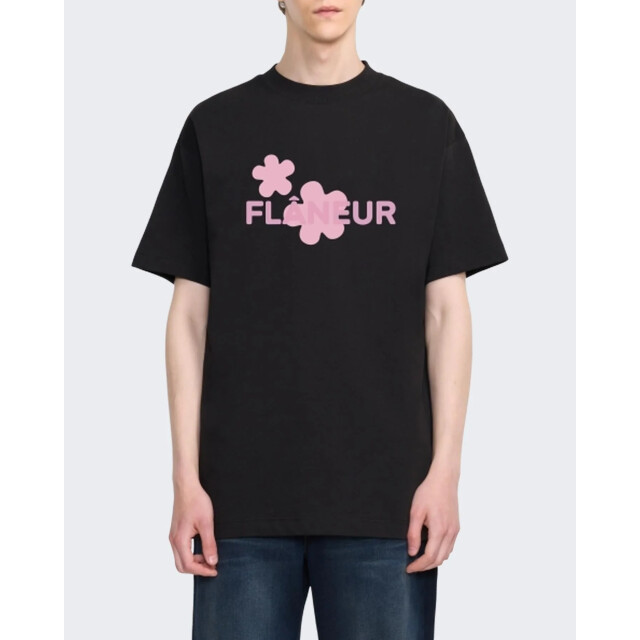Flaneur Homme Heren organic flower t-shirt FTSH171-1024 large