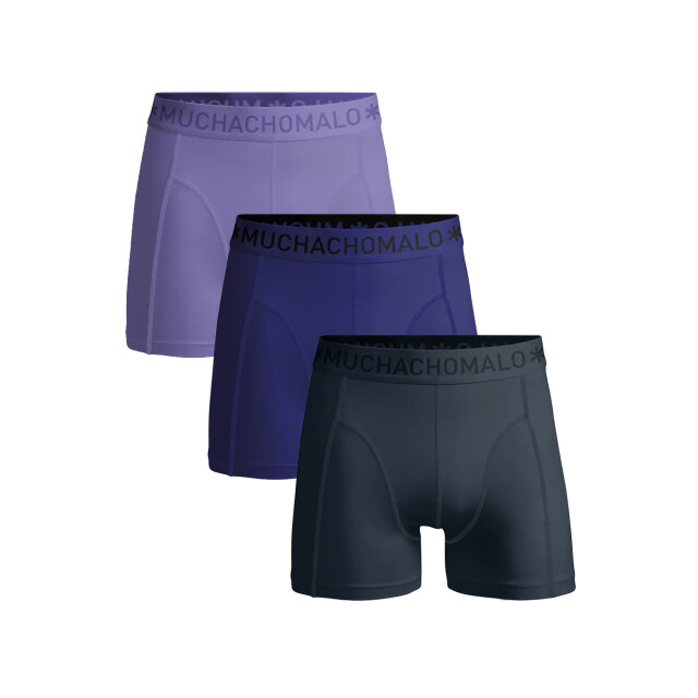 Muchachomalo Heren 3-pack boxershorts U-SOLID1010-1264 large