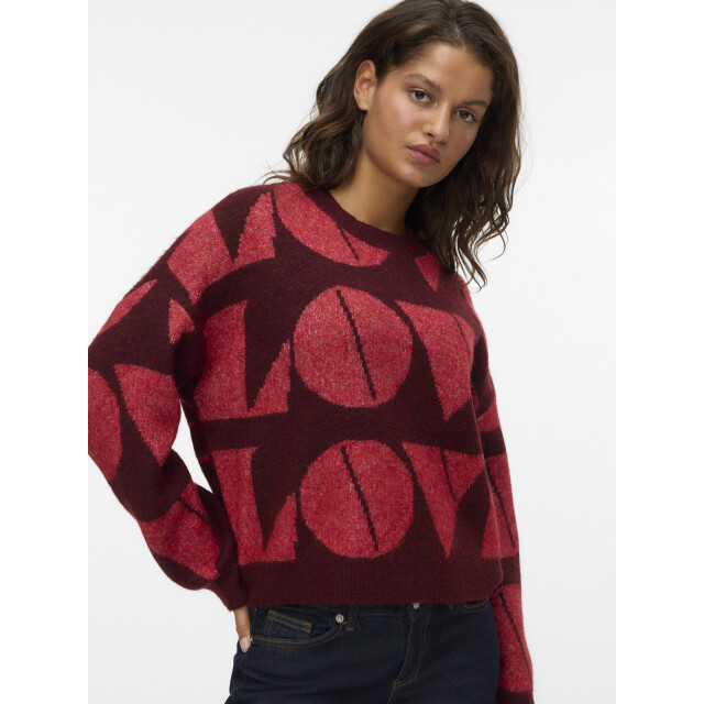 Vero Moda Vmlove ls o-neck pullover boo 10331432 large