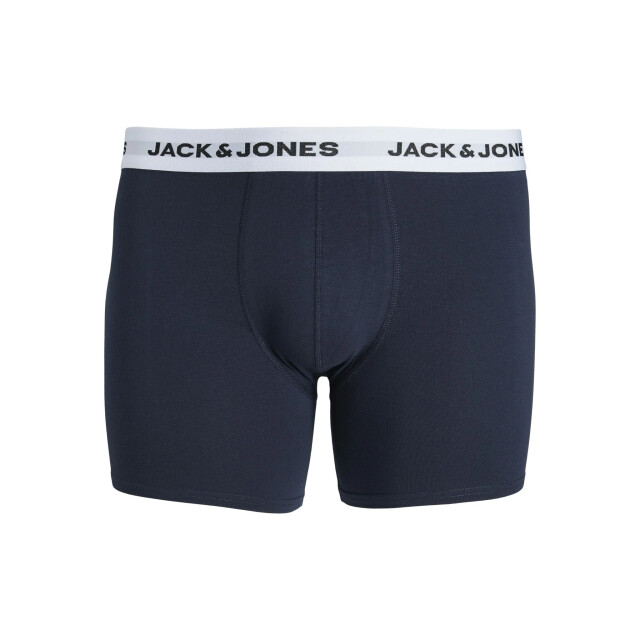 Jack & Jones Heren plus size boxershorts trunks jacbasic 5-pack multicolor 12222819-Forest Night large