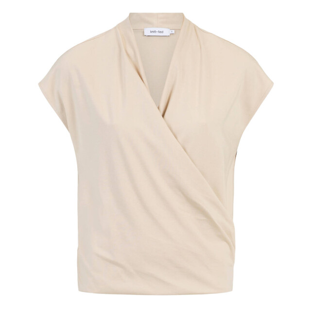 Knit-ted Top korte mouw 261p183 jet Knit-ted Top korte mouw 261P183 Jet large