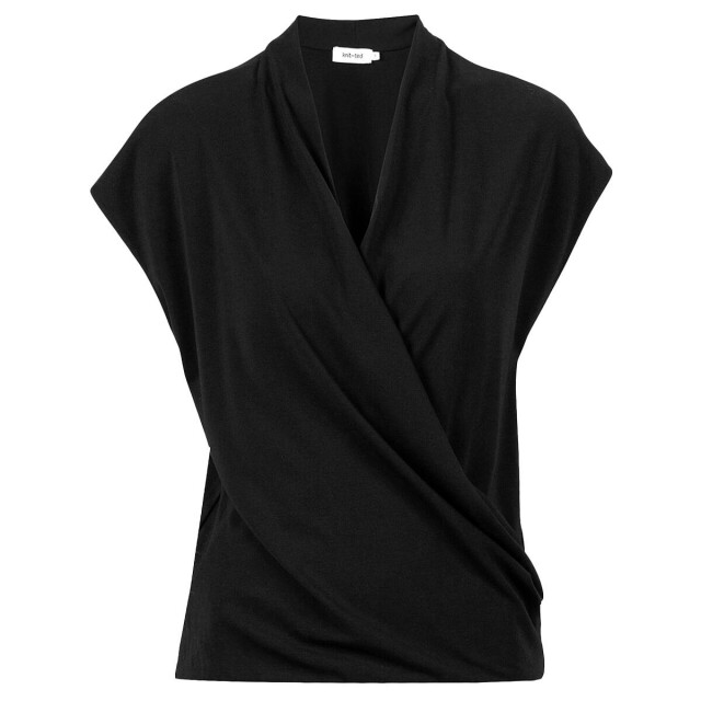 Knit-ted Top korte mouw 261p183 jet Knit-ted Top korte mouw 261P183 Jet large