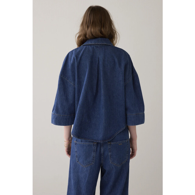 Summum 2s3346-5184 kimonoblouse denim 2s3346-5184 Kimonoblouse denim large