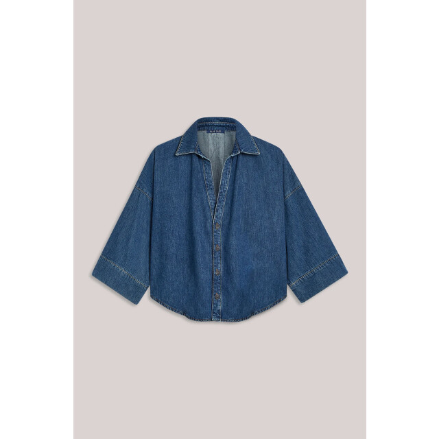 Summum 2s3346-5184 kimonoblouse denim 2s3346-5184 Kimonoblouse denim large