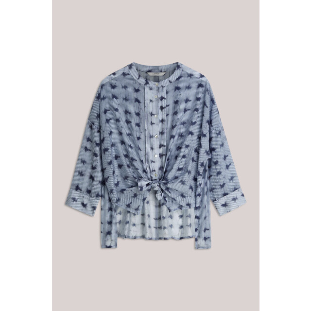 Summum 2s3463-128 blouse tie dye stripe 2s3463-12368 Blouse Tie dye stripe large