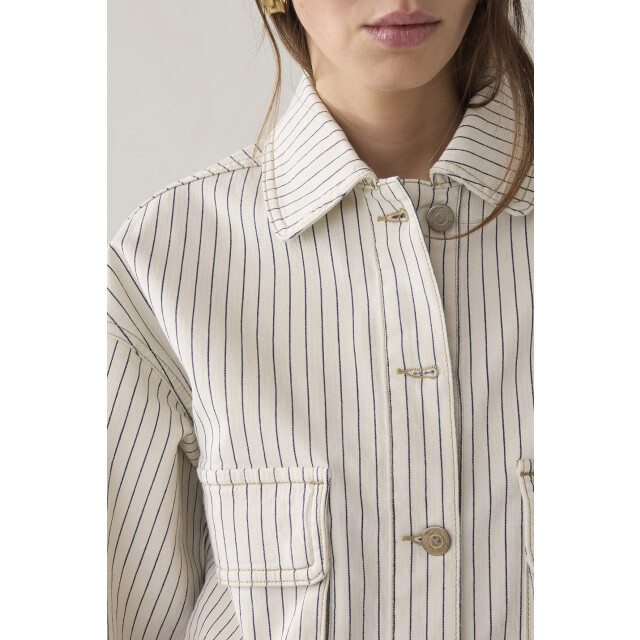 Summum 1s1289-12403 denim jack 1s1289-12403 Denim jack stripe large