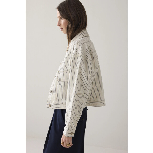 Summum 1s1289-12403 denim jack 1s1289-12403 Denim jack stripe large