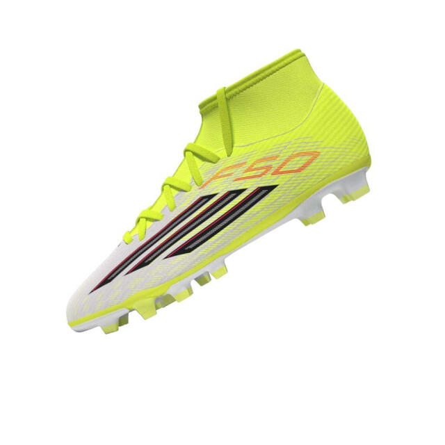 Adidas f50 club mid fg/mg j voetbal schoen firm ground jongens - 073872_400-3,5 large