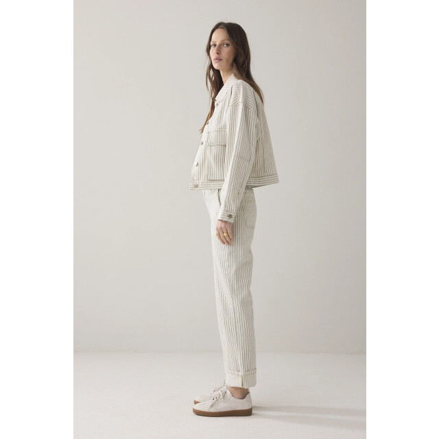 Summum 4s2918-12403 straight pant stripe 4s2918-12403  Straight pant stripe large