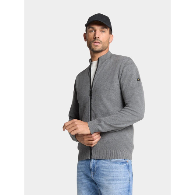 No Excess Vest cardigan 2 coloured melange n2154/102 196062 large