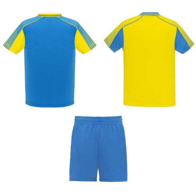 Roly Unisex volwassen juve sports sportset UTPF4439_yellowroyalblue large
