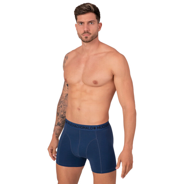 Muchachomalo Heren 3-pack boxershorts effen SOLID1010-588 large