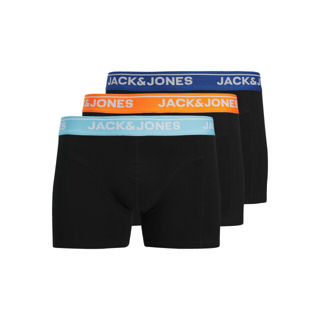 Jack & Jones Jongens boxershorts trunks jactheodore 3-pack effen 12294586-Black large