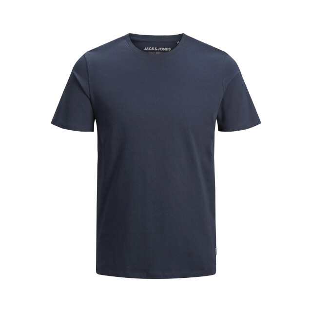 Jack & Jones Basic heren t-shirt jjeorganic ronde hals donker 12156101-Navy Blazer large