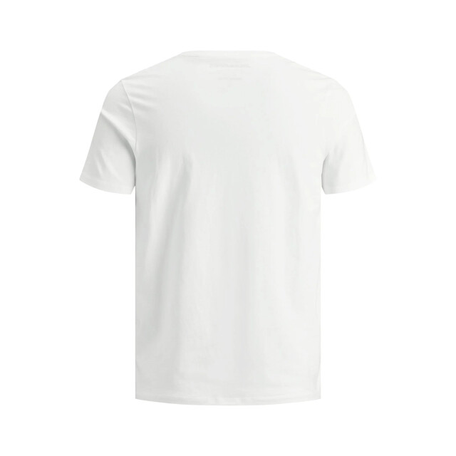 Jack & Jones Basic heren t-shirt jjeorganic ronde hals 12156101-White large