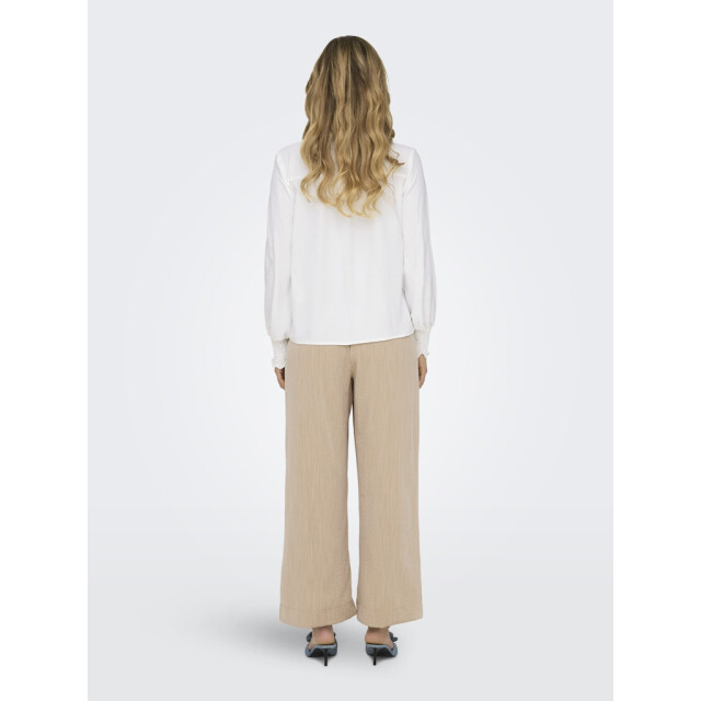 Only Onlmette v-neck ls smock top noos wvn off-white 4389.02.0040 large