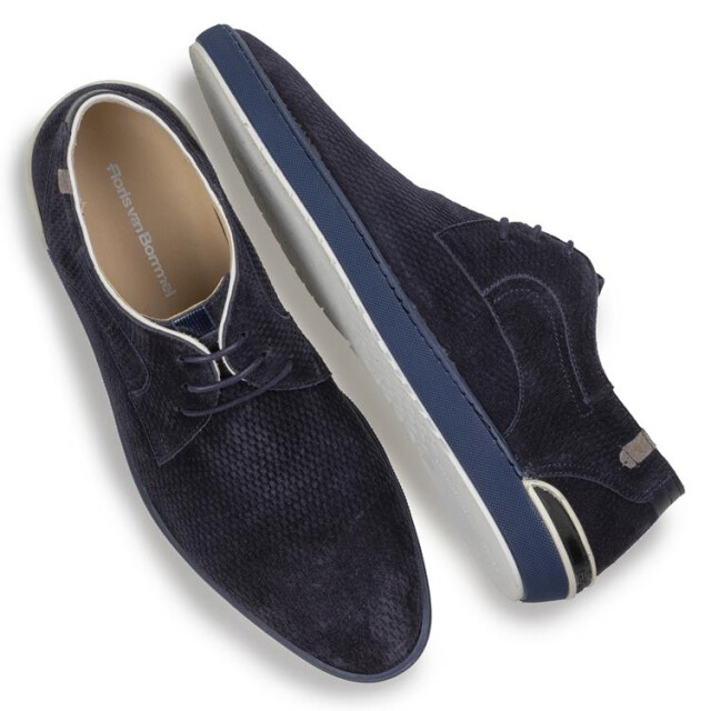 Floris van Bommel SFM-30293 Veterschoenen Blauw SFM-30293 large