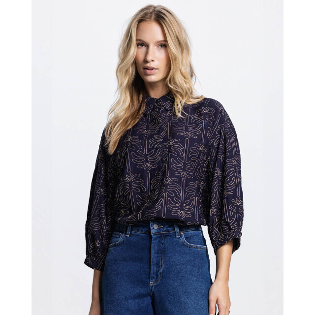 Jansen Amsterdam Blouse lange mouw nuria ss26 JANSEN Amsterdam Blouse lange mouw NURIA SS26 large