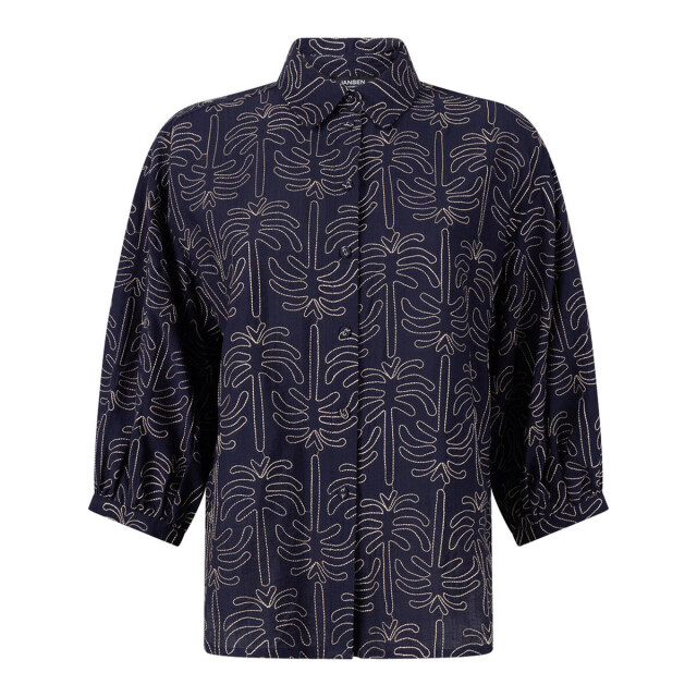 Jansen Amsterdam Blouse lange mouw nuria ss26 JANSEN Amsterdam Blouse lange mouw NURIA SS26 large