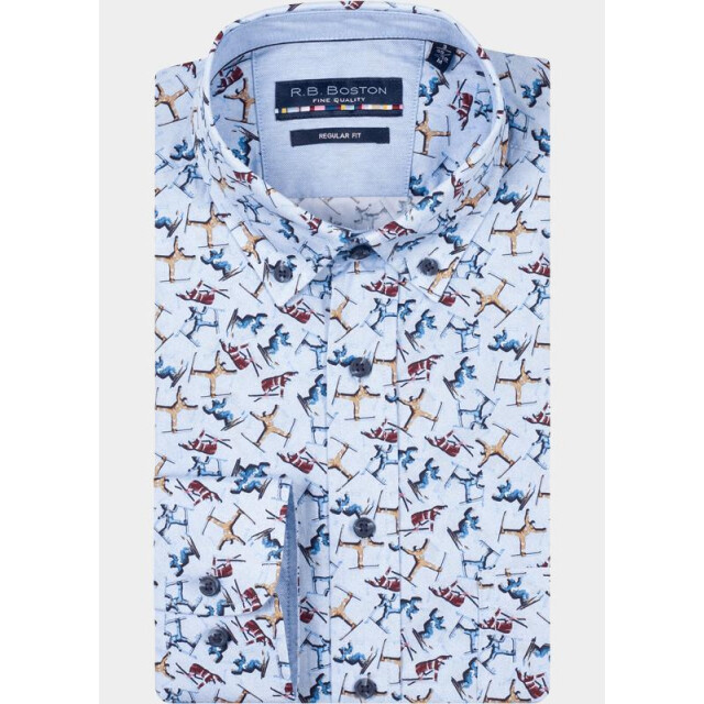 R.B. Boston Casual hemd lange mouw franklin ls button down 527670/431 199902 large