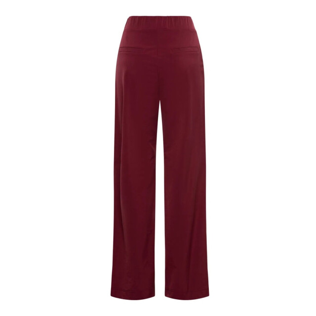 &Co Woman Perrine pants wide legs- PERRINE-WINE RED large