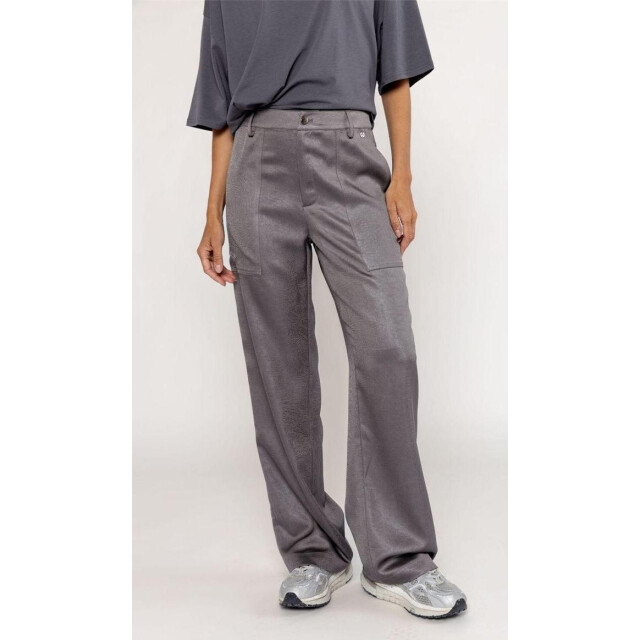 Poools Pants satin 533102-grey 533102-P160 large