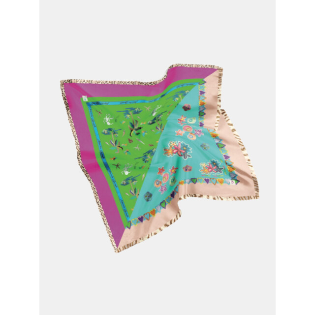 Mucho Gusto ® sjaal genova tropical harmony MUCHO GUSTO® Sjaal Genova Tropical Harmony large