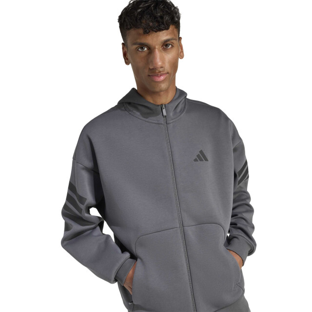 Adidas m fi 3s fz hoodie heren - 073655_930-L large
