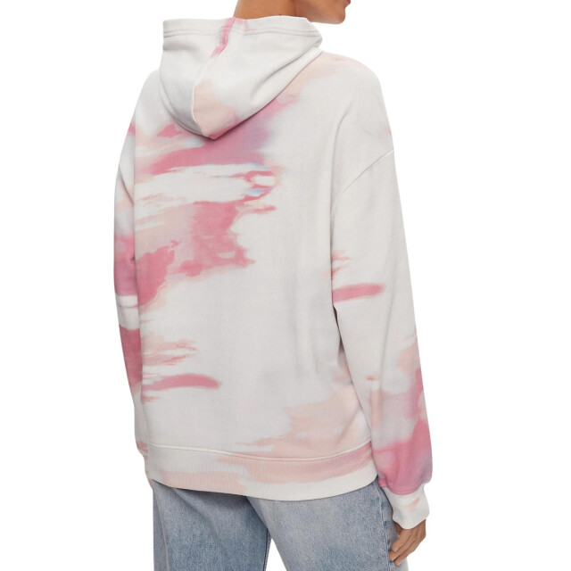 Calvin Klein Dames skyscape gewassen hoodie UTNA1245_pink large