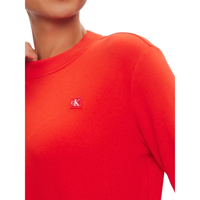 Calvin Klein Dames jeans sweatshirt UTNA1243_fieryred large