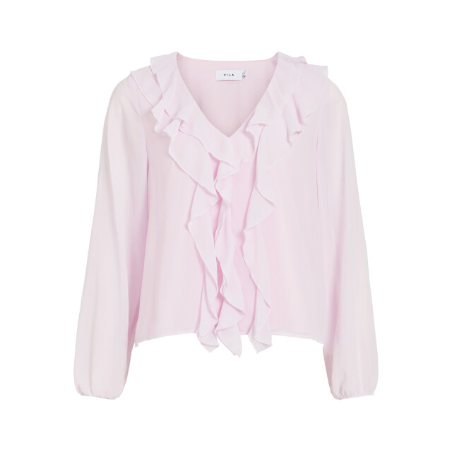 Vila Viane l/s v-neck frill top noos 14114604 large