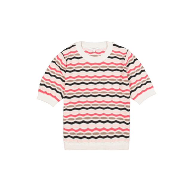 Garcia Jeans Trui aop ecru dessin 4219.08.0020 large