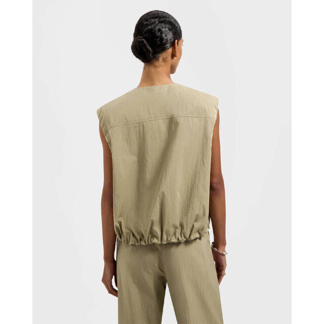 Olaf Hussein Gilet w240503 zip up ØLÅF Gilet W240503 ZIP UP large