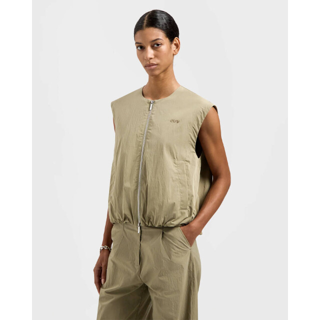 Olaf Hussein Gilet w240503 zip up ØLÅF Gilet W240503 ZIP UP large