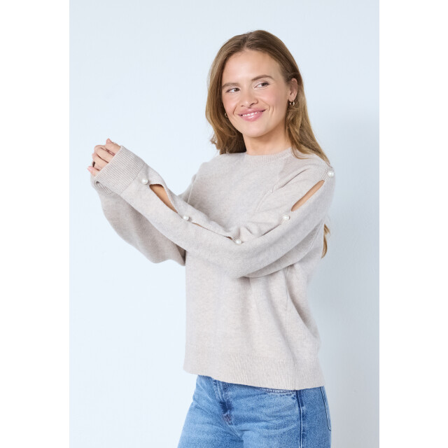 Co'Couture Cc rowan pearl sleeve knit CC Rowan Pearl Sleeve Knit/199 Bone large