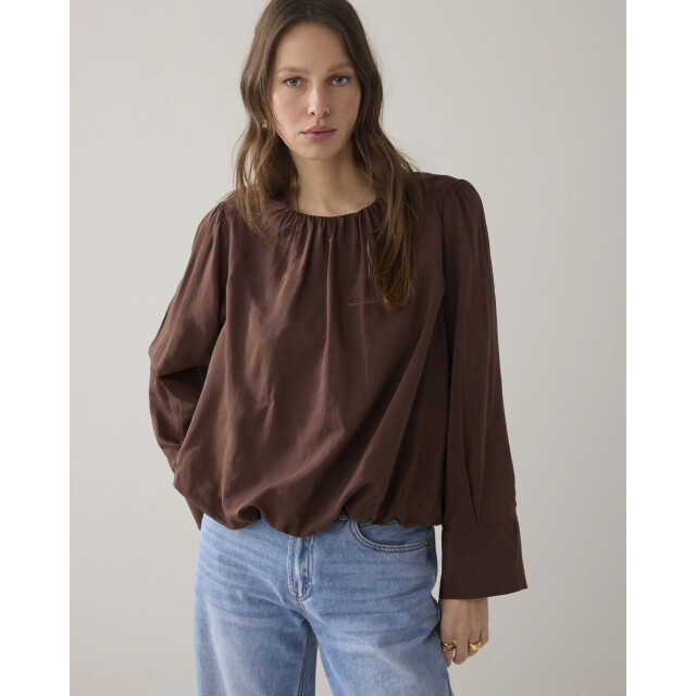 Summum 2s3401-12370 713 top viscose cotton coffee 2s3401-12370 713 large