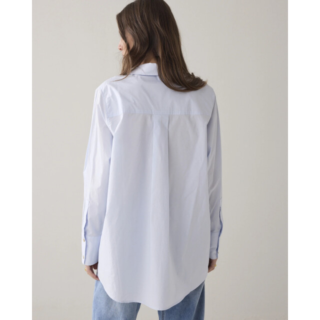 Summum 2s150-12119 423 blouse crispy poplin softblue 2s150-12119 423 large