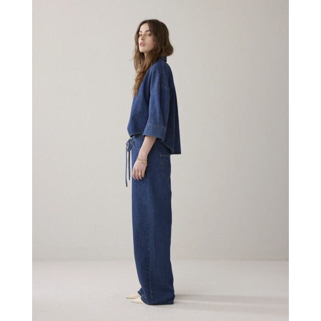 Summum 4s2908-5184 453 jeans loose fit light cotton twill denim 4s2908-5184 453 large