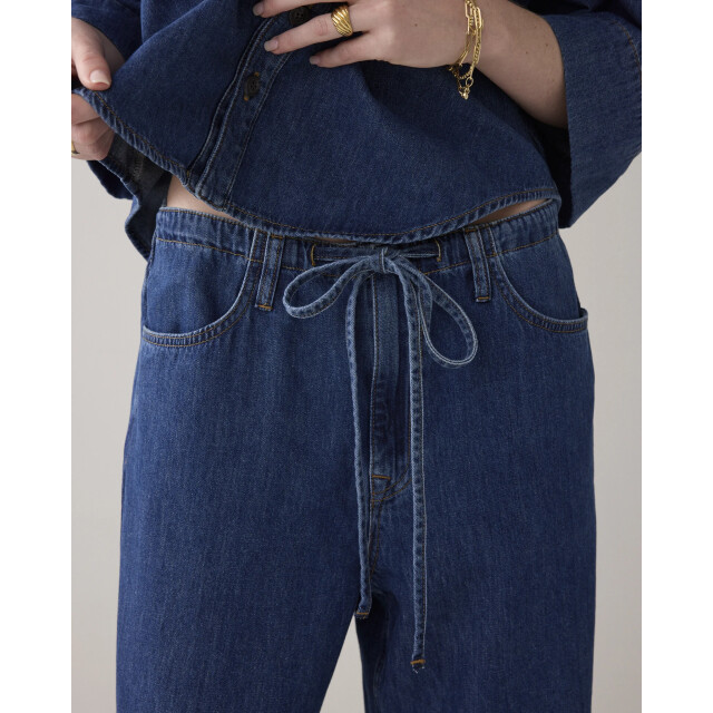 Summum 4s2908-5184 453 jeans loose fit light cotton twill denim 4s2908-5184 453 large