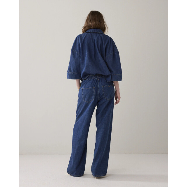 Summum 4s2908-5184 453 jeans loose fit light cotton twill denim 4s2908-5184 453 large