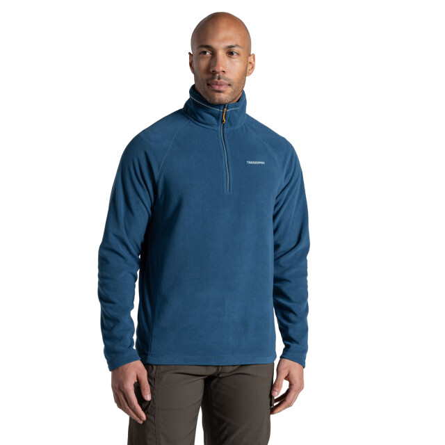 Craghoppers Heren corey vi half zip fleece top UTCG1466_poseidonblue large