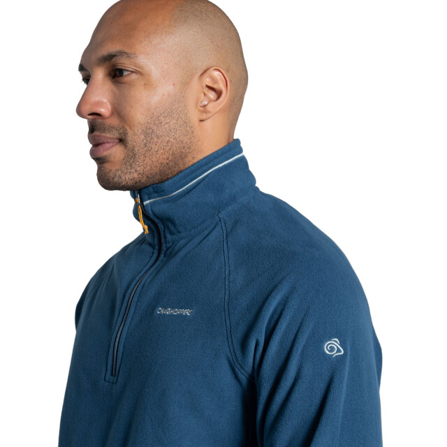 Craghoppers Heren corey vi half zip fleece top UTCG1466_poseidonblue large