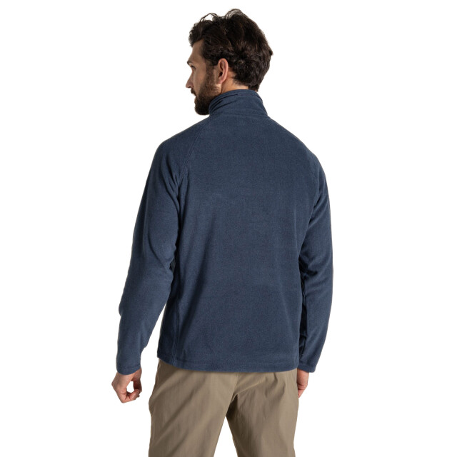 Craghoppers Heren corey vi half zip fleece top UTCG1466_navymarl large