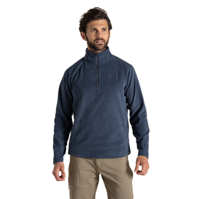 Craghoppers Heren corey vi half zip fleece top UTCG1466_navymarl large