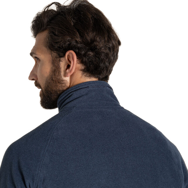 Craghoppers Heren corey vi half zip fleece top UTCG1466_navymarl large